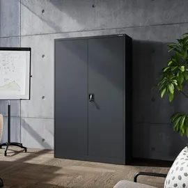 Jan Nowak Jan II Aktenschrank 185 x 115 x 40 cm Anthrazit