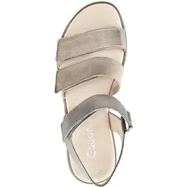 Gabor Plateau Sandalen in beige, | Gr.: 38,5