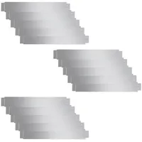 vidaXL Rasenkante 15-er Set Verzinkter Stahl 100x14 cm