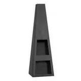 feueranker® Gartenkamin Texas Ofen Gartenofen Feuerschale Schwarz Feuerkorb Garten