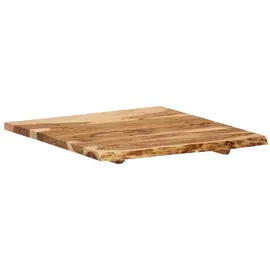 vidaXL Tischplatte Massivholz Akazie 58x(50-60)x2,5 cm