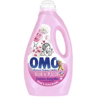 Omo Flüssigwaschmittel, Rosa & Flieder, Weiß, 60 Waschgänge