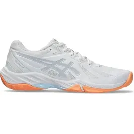Asics Damen Indoorschuhe BLADE FF, Größe 40 in Silber WHITE/GREY BLUE