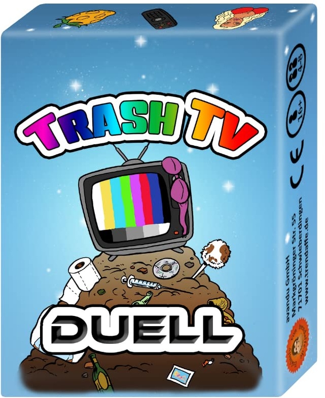 Trash-TV Duell - das lustige Kartenspiel für alle Fans der leichten Fernsehunterhaltung - Partyspiel für alle TV-Junkies (Neu differenzbesteuert)