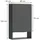 Vicco Hängeschrank Wido Anthrazit, Eiche 60 x 100 cm mit Tür