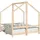 vidaXL Kinderbett vidaXL 70 x 140 cm Kiefer massiv braun