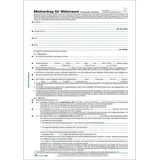 RNK 10 Stück RNK 526 Mietvertrag A4 Hamburger Fass.