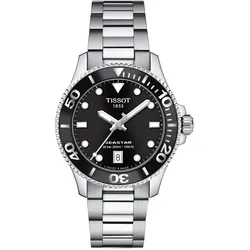 Tissot T120.210.11.051.00 Unisex-Armbanduhr Seastar 1000 Schwarz