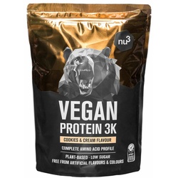nu3 Vegan Protein 3K, Cookies-Cream, Pulver 1000 g