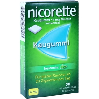 Nicorette Freshmint 4 mg Kaugummi 30 St.