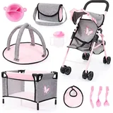 Bayer Design Buggy Set with Butterflies