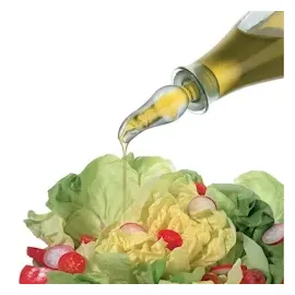 Mambocat Olli Essig- & Öl-Flaschen 2er Set 300 ml Glas mit Ausgießer