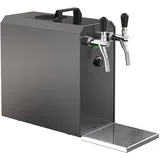ich-zapfe STREAM 50 Bierkoffer, Durchlaufkühler 2-leitig Trockenkühler, 55 Liter/h - BLACK EDITION