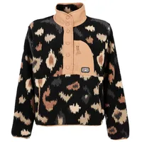 Protest Xena Outdoor Button Fleece - True Black -