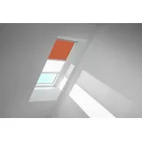 VELUX Verdunkelungsrollo Duo DFD UK04 4564SWL Orange/Weiß, weiß