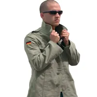 Mil-Tec Bundeswehr Moleskin, Feldjacke oliv, Größe 5/46-48