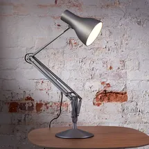 Anglepoise Type 75 Schreibtischleuchte, silber