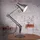 Anglepoise Type 75 Schreibtischleuchte, silber