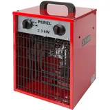 Perel Elektrischer Heizlüfter 3,3 kW rot
