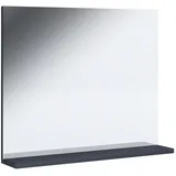 VCM Badspiegel rahmenlos Hängespiegel mit Ablage modernes Design Maße ca. H. 60 x B. 50 x T. 2 cm Wandspiegel – Landos