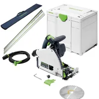 Festool Tauchsäge Säge TS 60 KEBQ-Plus Führungsschienen FS1400/2 Tasche