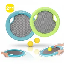 alldoro 2 in 1 Beachball-Set & XL Wurfscheibe