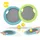 alldoro 2 in 1 Beachball-Set & XL Wurfscheibe