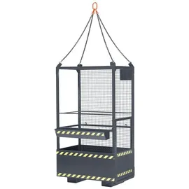 RR Industrietechnik Arbeitskorb Stahl 1200x800x2200mm Anthrazitgrau