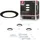 Paulmann LED Möbeleinbauleuchten 3er-Set 65mm 3x2,5W 3x180lm 230/12V 3000K Schwarz matt