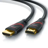 CSL 8k HDMI Kabel 2.1, 4K Ultra HD, UHD, Full HD, 3D, ARC, High Speed mit Ethernet, HDMI Typ A - 10m