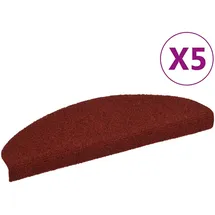 vidaXL Stufenmatte 65 x 21 cm Rot