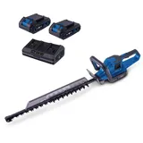 SCHEPPACH BC-HT720-X 2 x 2,0 Ah + Doppelladegerät