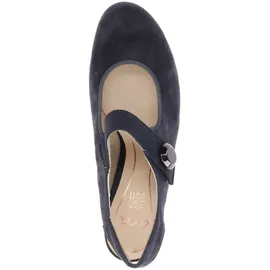 ARA Catania Sling Pumps dunkelblau Velour 12-63613 für Damen, blau, Größe 35 EU / 2,5 UK
