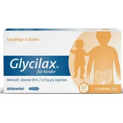 Glycilax für Kinder 6 St Kinder- und Säuglings-Suppositorien