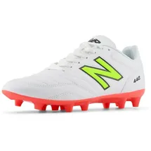 New Balance 442 Academy V2 FG Herren Weiß/Energy Red 46