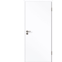Kilsgaard Zimmertür Weiß lackiert Lamikor Typ 43/00 Rundkante, DIN Links, 985x1985 mm