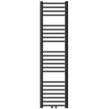 luxebath Sahara Badheizkörper 300x1400 Anthrazit mit Mittelanschluss