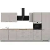 Nobilia Küchenzeile Touch II 360 cm grau