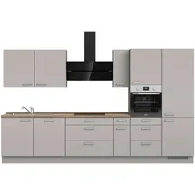 Nobilia Küchenzeile Touch II 360 cm grau