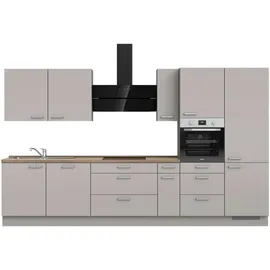 Nobilia Küchenzeile Touch II 360 cm grau