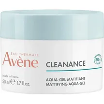 Avène Cleanance Aqua-Gel mattierende und feuchtigkeitsspendende Gel-Creme für fettige und Mischhaut 50 ml