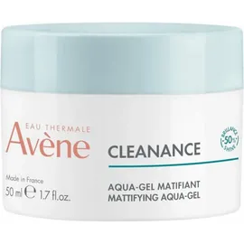 Avène Cleanance Aqua-Gel mattierende und feuchtigkeitsspendende Gel-Creme für fettige und Mischhaut 50 ml