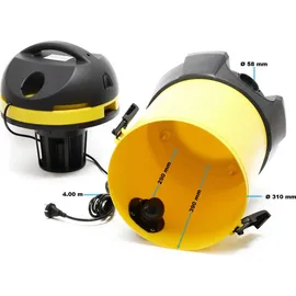 Wiltec Industriestaubsauger 30 Liter