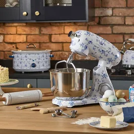 VQ Laura Ashley Knetmaschine China Rose Print Roségold