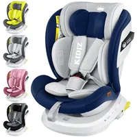 KIDIZ Autokindersitz, Kindersitz Baby Autositz Kinderautositz Isofix Top Tether 360 grau