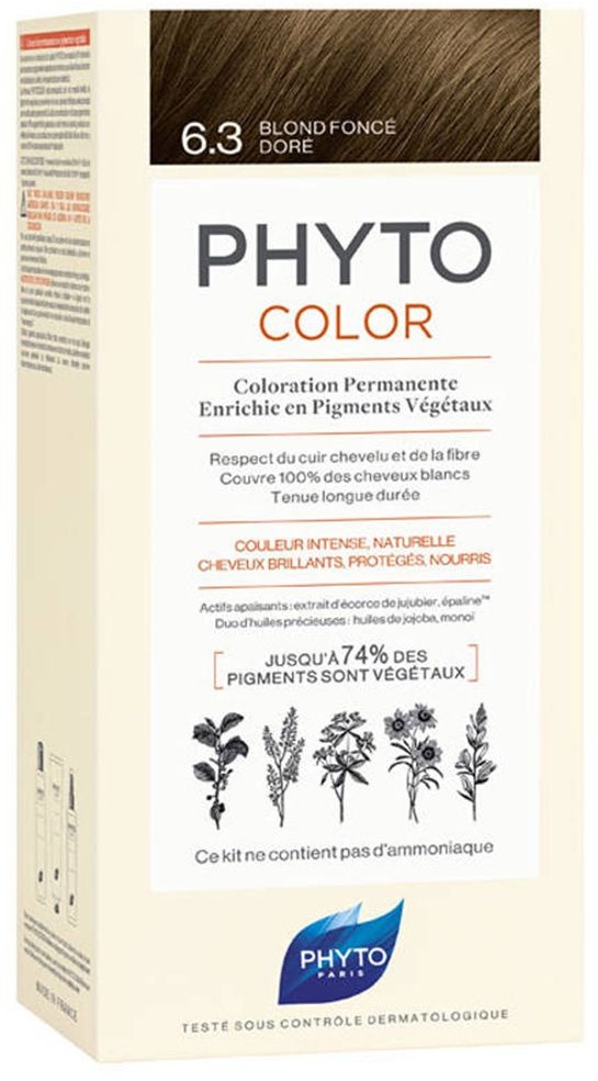 PHYTOCOLOR 6,3 Blond foncé doré 1 pc(s) crème