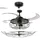 Beacon Lighting Industri 122 cm Deckenventilator schwarz