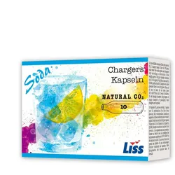 Liss LIS CO2 Kohlensäure kapseln 10er Packung