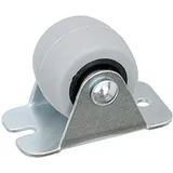 KeyMet GmbH Möbelrollen Grösse 30 mm Blockrollen Laufrollen Rollen Möbel-Bockrolle