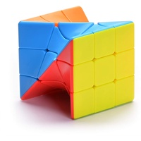 Yealvin Zauberwürfel Twisty Skewb Cube Twisty Puzzle für die Intelligenzentwicklung Brain Teaser